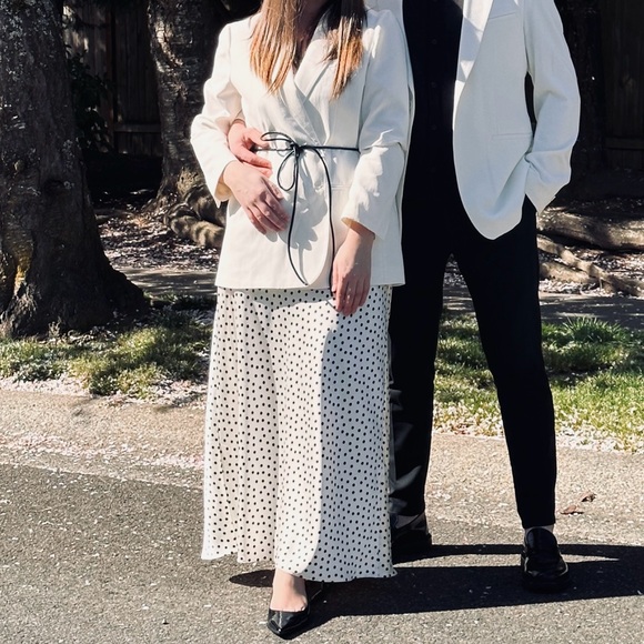 ZARA STRAIGHT CUT BLAZER - Picture 8 of 8